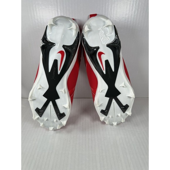 Nike Alpha Menace Pro 3 Football Cleats University Red Mens Size 11.5 CT6649-616